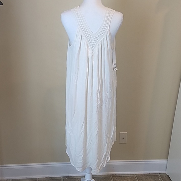 Slip-on maternity sundres, cream color, size small - Picture 3 of 5